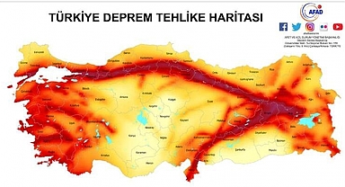 Türkiye Fay Hattı Haritası 2023 AFAD, MTA! Türkiye deprem bölgeleri ve fay hatları(il, ilçe) nereden geçiyor?