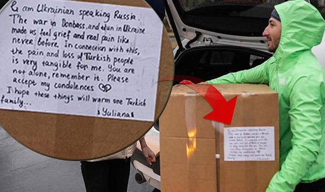 Ukraynalı kadından ağlatan not: Yalnız değilsiniz, unutmayın!