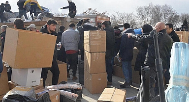 Yardımlar art arda geliyor