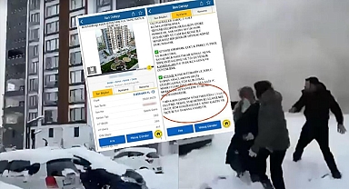 Yerle bir olan site için deprem yönetmeliğine uygundur ilanı vermişler!