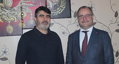 AK Parti 3'ncü Bölge Milletvekili aday adayı, Berktaş'tan HicretHaber'e Nezaket ziyareti