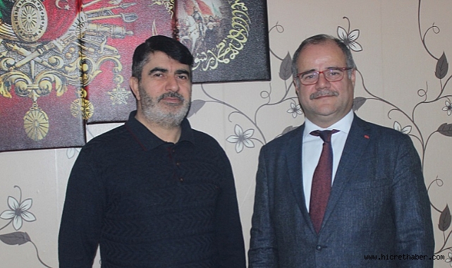 AK Parti 3'ncü Bölge Milletvekili aday adayı, Berktaş'tan HicretHaber'e Nezaket ziyareti