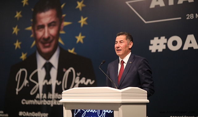 Ata İttifakı Cumhurbaşkanı Adayı Dr. Sinan Oğan seçim çalışmalarına başladı