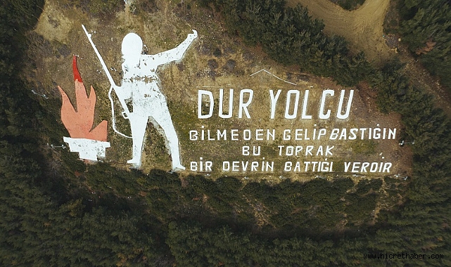 Çanakkale’nin simgesi Dur Yolcu Anıtı, Filli Boya’nın geliştirdiği özel boya ile gece gündüz parlayacak