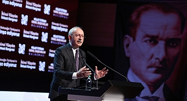 CHP Genel Başkanı ve Millet İttifakı Cumhurbaşkanı Adayı Kemal Kılıçdaroğlu izmirde