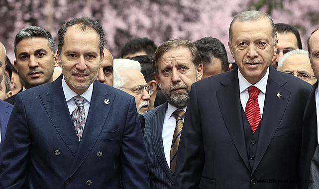 Cumhurbaşkanı Erdoğan, Yeniden Refah Partisi Genel Merkezi'nde!