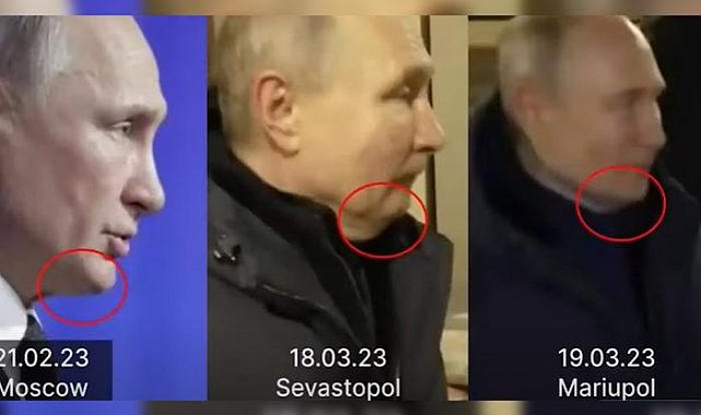 Fotoğraflar paylaşıldı, dünya bu iddiayı konuşuyor! 3 farklı Putin mi var?