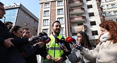Görüntüsüyle sosyal medyada gündem olan o bina yıkıldı