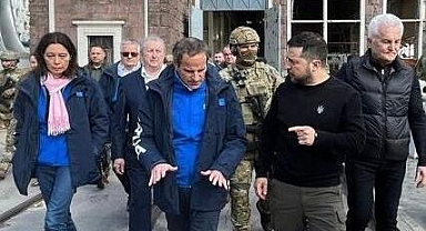 Grossi, Zaporijya’da Zelenski ile bir araya geldi