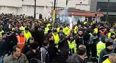 İBB'de zam isyanı! Metro İstanbul çalışanları .