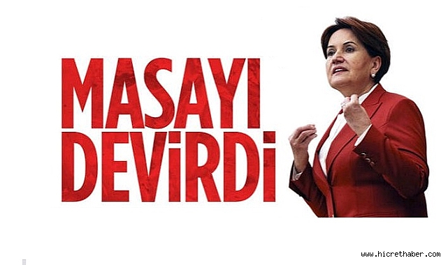 İYİ Parti 6'lı masadan ayrıldı!