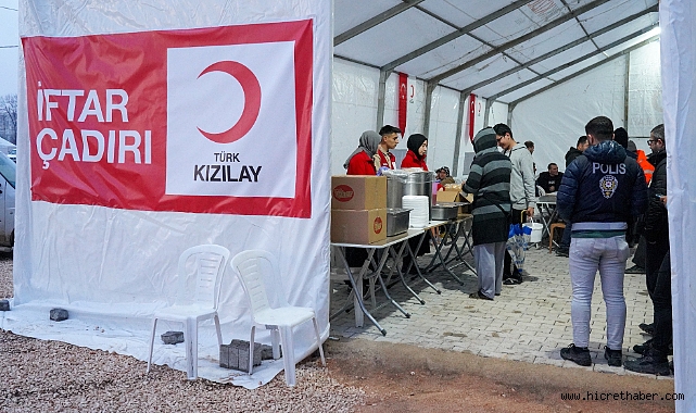 KIZILAY'IN AFET BÖLGELERİNDEKİ YARDIM ÇALIŞMALARI RAMAZAN AYINDA DA ARALIKSIZ SÜRÜYOR