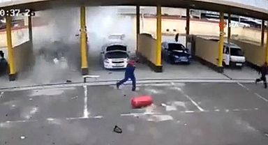 Korkunç ölüm! Patlayan LPG tankının parçaları isabet etti