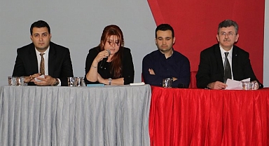 Manisa'da deprem bilgilendirme paneli