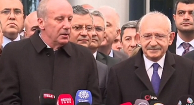 Muharrem İnce'den Kılıçdaroğlu'na: Hoş geldiniz, güle güle!