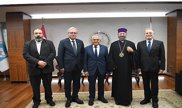 Patrik Sahak II’den Başkan Büyükkılıç'a ziyaret