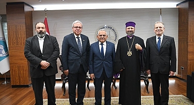 Patrik Sahak II’den Başkan Büyükkılıç'a ziyaret