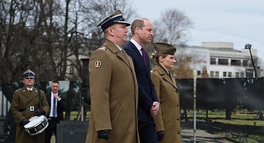 Prens William'dan Polonya'ya sürpriz ziyaret