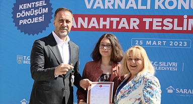 SİLİVRİ VARNALI KONUTLARINDA KENTSEL DÖNÜŞÜM SEVİNCİ
