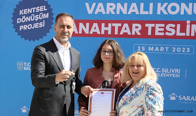 SİLİVRİ VARNALI KONUTLARINDA KENTSEL DÖNÜŞÜM SEVİNCİ