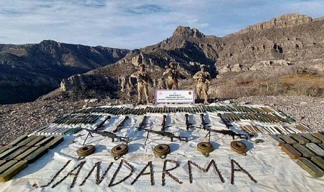 Şırnak 'Abluka'sında çok sayıda mühimmat ele geçirildi
