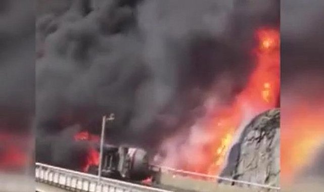 Suudi Arabistan’da katliam gibi kaza! Umrecileri taşıyan otobüs alev topuna döndü: