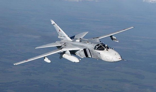 Ukrayna: Bahmut’ta Su-24M bombardıman uçağı düşürüldü