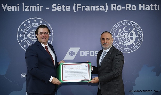 Ulaştırma ve Altyapı Bakanlığı’nın desteği ile DFDS’den ülke ekonomisine katkı sağlayacak yeni rota