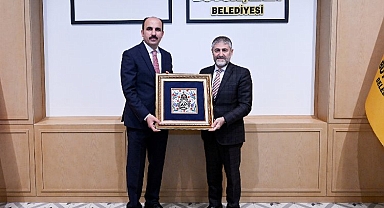 Bakan Nebati'den Konya'da Başkan Altay'a ziyaret