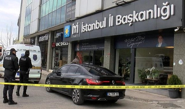 Bakan Soylu duyurdu: İYİ Parti İstanbul İl Başkanlığını kurşunlayan saldırgan yakalandı!