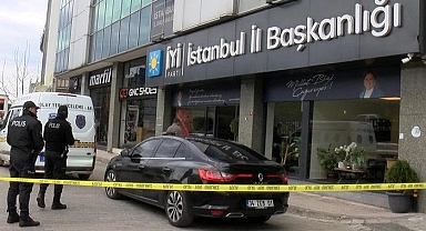 Bakan Soylu duyurdu: İYİ Parti İstanbul İl Başkanlığını kurşunlayan saldırgan yakalandı!