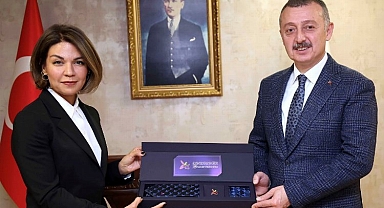 Başkan Büyükakın, Azeri Başkonsolosu’nu konuk etti