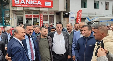BBP Sinop Milletvekili Adayı Taner DİNÇKURT'a sevgi seli