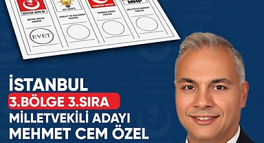 Büyük Birlik Partisi İstanbul 3 Bölge Milletveli Adayı M.Cem Özel kimdir?