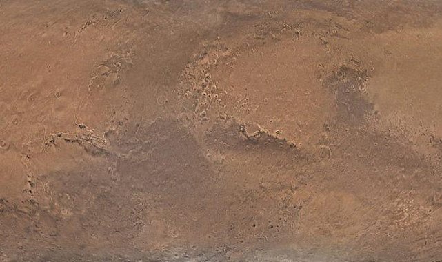 Çin yayınladı! İşte Mars yüzeyinin küresel panoramik fotoğrafları...