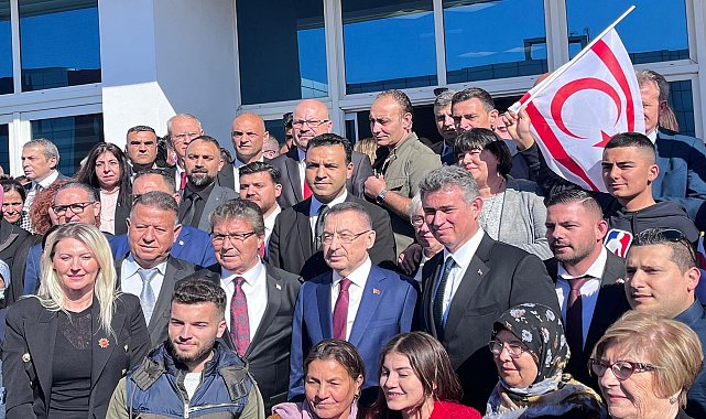 Cumhurbaşkanı Yardımcısı Oktay'dan KKTC ziyareti