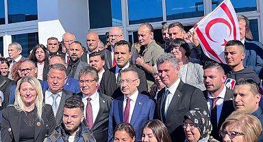 Cumhurbaşkanı Yardımcısı Oktay'dan KKTC ziyareti