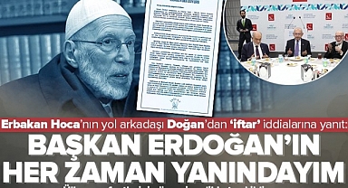 Erbakan Hoca'nın yol arkadaşlarından Lütfi Doğan Erdoğan'a desteğini ilan etti