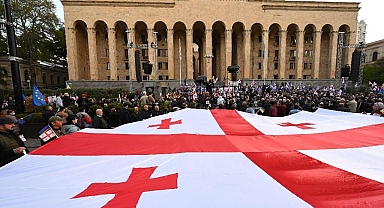 Gürcistan’da hükümet karşıtı protesto: