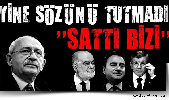 Kılıçdaroğlu sözünden döndü: İttifakta yeni kriz