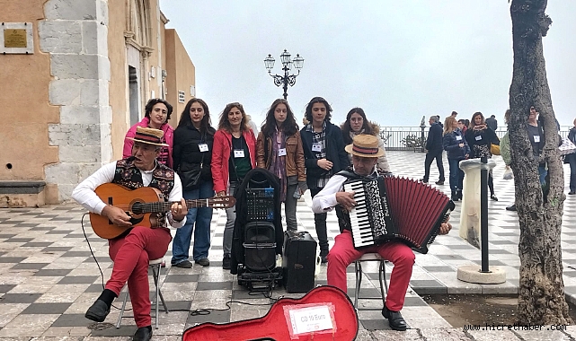 Küçükçekmece Orhan Cemal Fersoy Anadolu lisesi İtalya'da