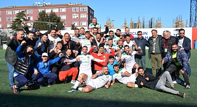 Küçükköy spor'u farklı yenen Ufukspor Klasman Grubuna kaldı.