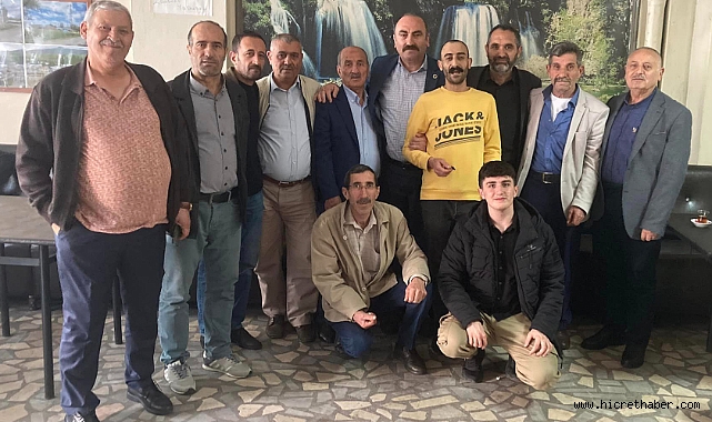 MHP 3.Bölge Milletvekili Adayı Avukat Mesut Yıldırım Tercan Dernek Bayramlaşma programına katıldı