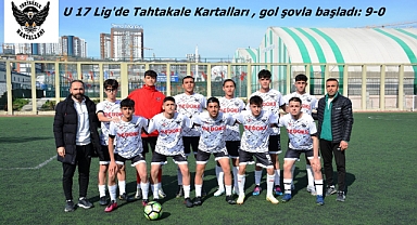 U 17 Lig'de Tahtakale Kartalları , gol şovla başladı: 9-0