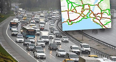 Yağmur, İstanbul'da hayatı felç etti! Yoğunluk yüzde 76'ya ulaştı