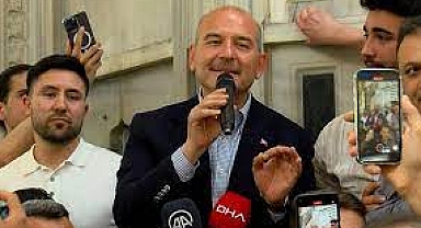 Bakan Soylu Kapalıçarşı esnafını ziyaret etti