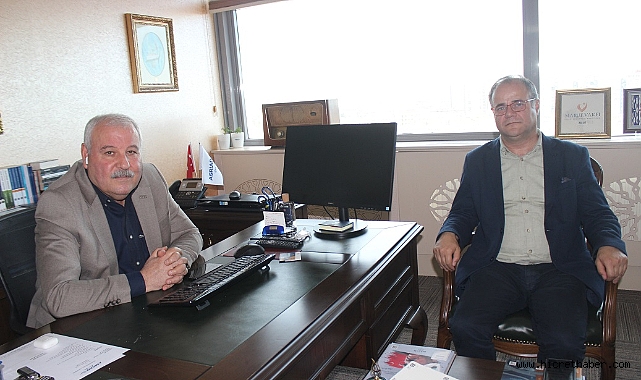 Berktaş’tan ASRİAD Genel Başkanı Adnan Danışman’a nezaket ziyareti