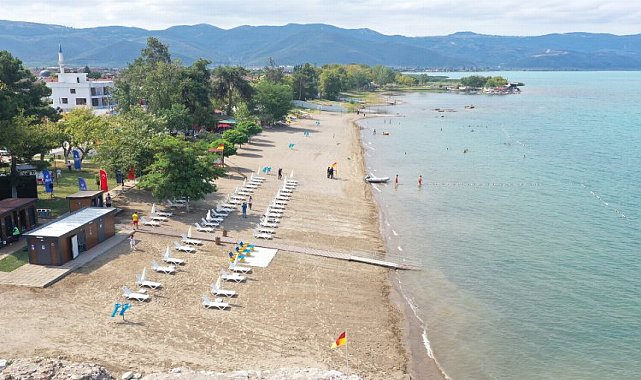 Bursa'da İznik'ten sonra Karacabey de mavi bayrağa kavuştu