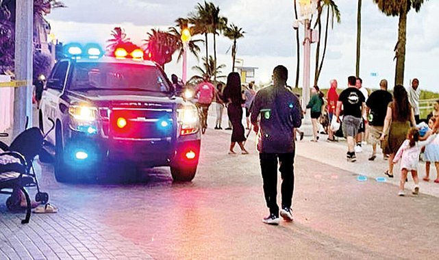 Hollywood Plajı’nda dehşet: 9 yaralı