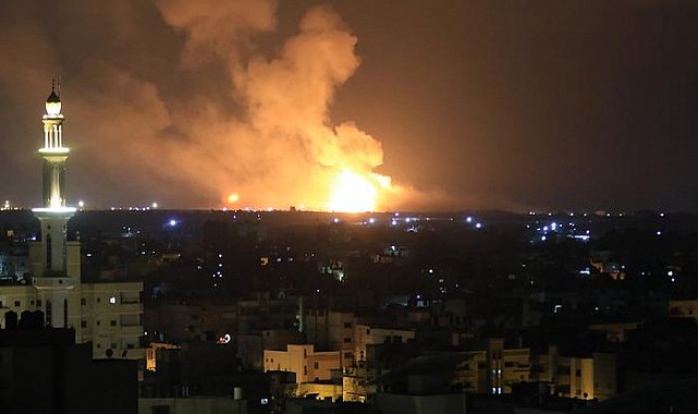 İsrail'den Gazze'ye hava saldırısı! Çok sayıda ölü ve yaralı var